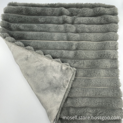 Skin Friendly Anti Static Plush Sofa Cushion Cover